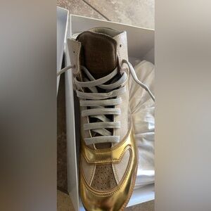 Maison Martin margiela Gold and Cream Shoes